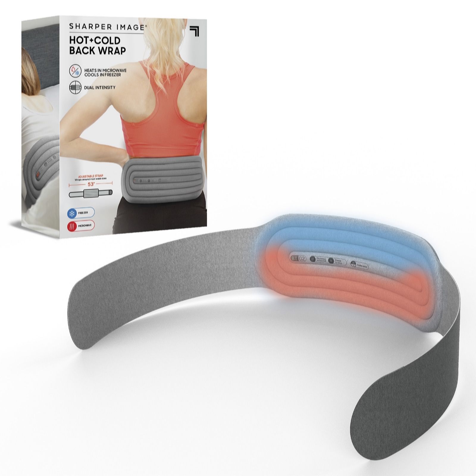 Sharper Image Hot & Cold Back Wrap