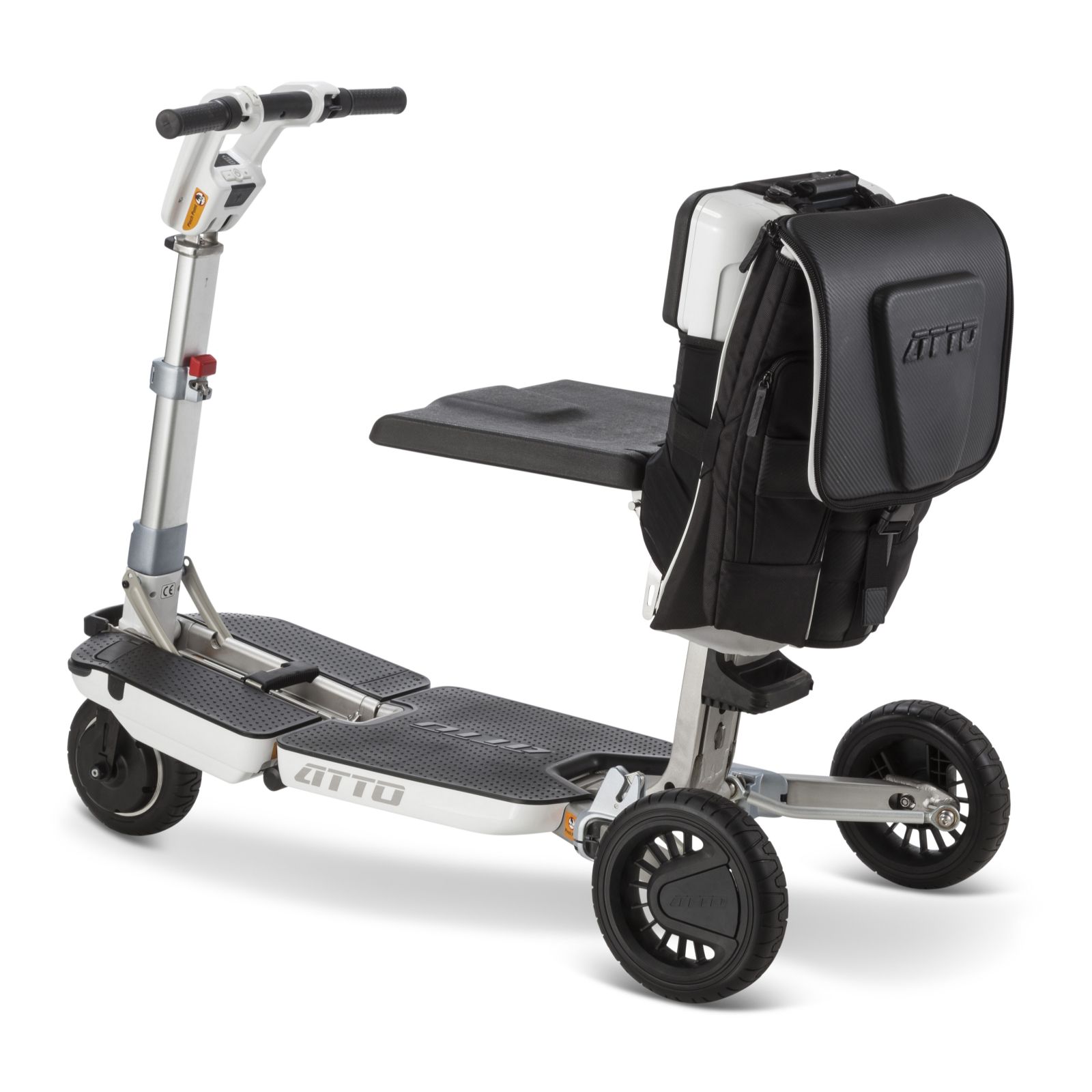 atto compact mobility scooter with travel kit