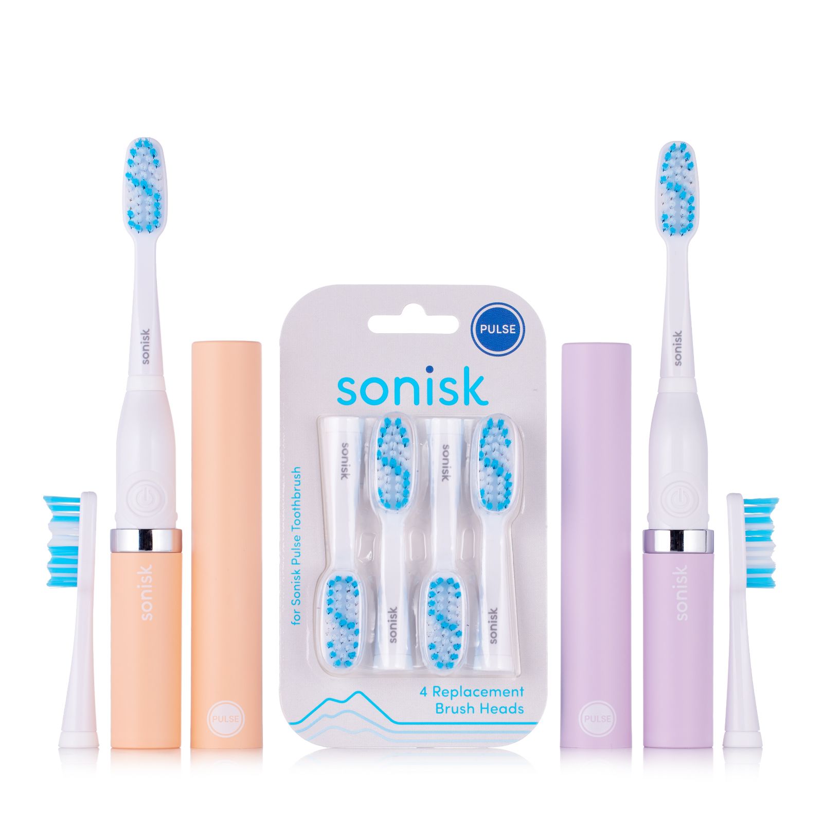 Sonisk Pulse Sonic Toothbrush Travel Set