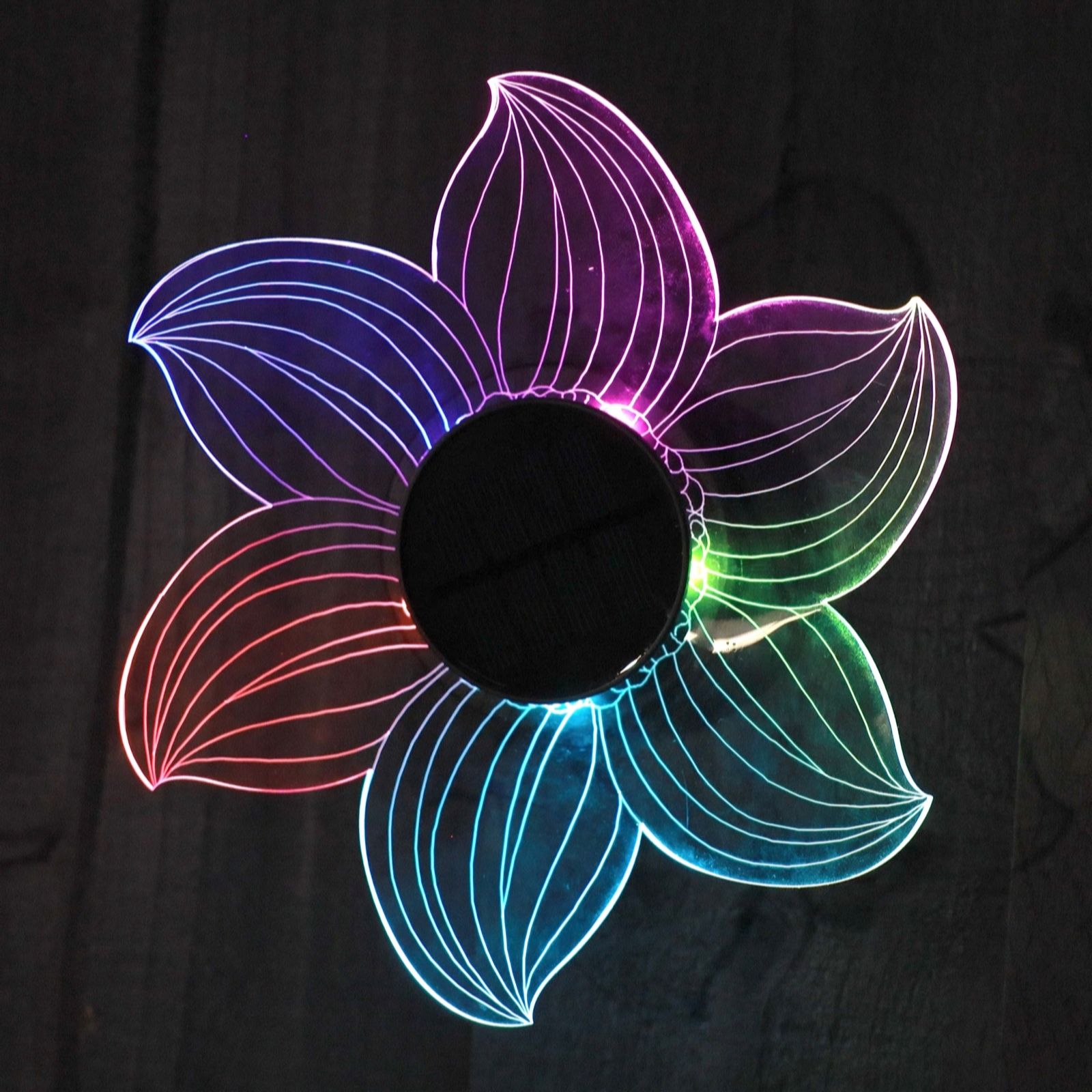 Garden Stories Colour Splash Set of 3 Extra Large Colour Change Flowers