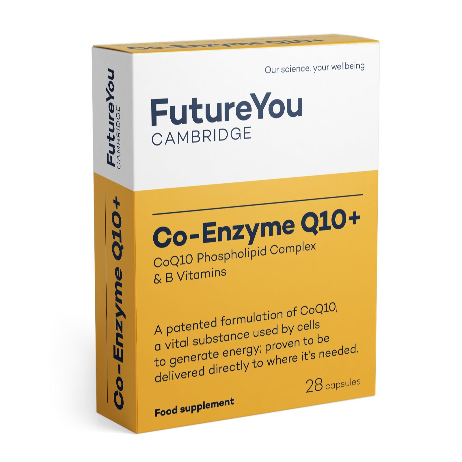 FutureYou Cambridge Co-Enzyme Q10+ 4 Week Supply