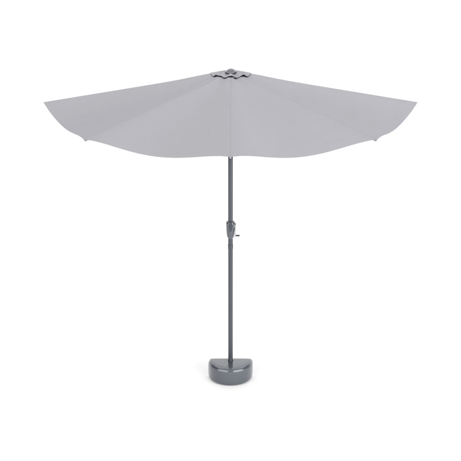 Outlet Innovators Space-Saving 2.7m x 3.8cm Half Parasol