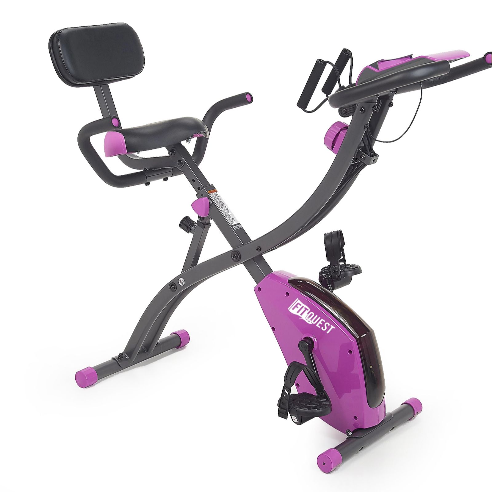 FitQuest Flex Express Exercise Bike with Echelon App - QVC UK