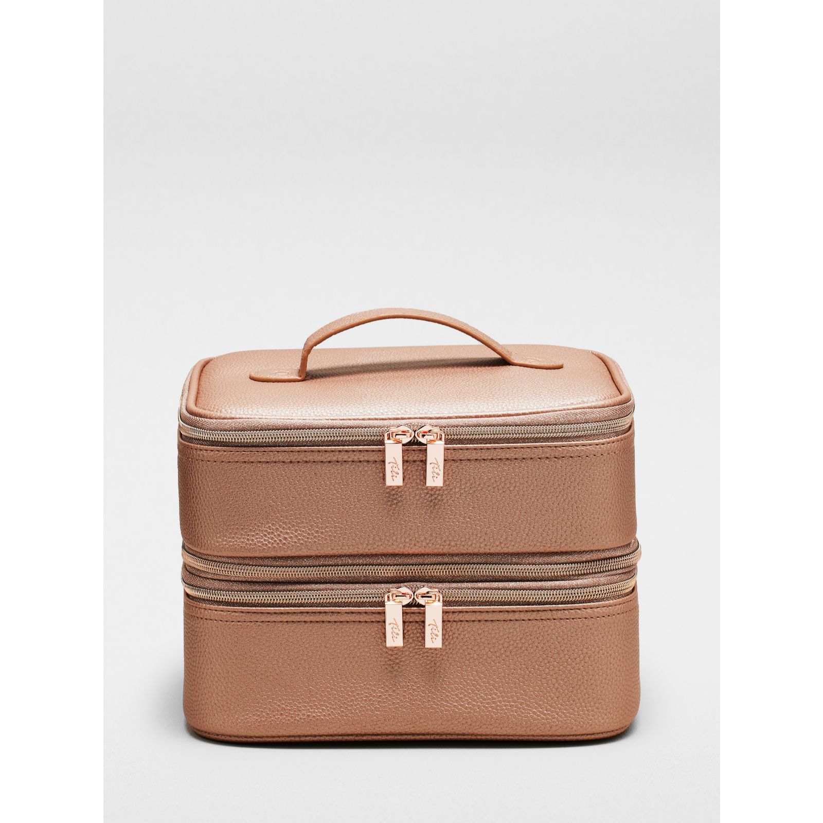 Tili Medium Two Tier Zip Apart Vanity Case