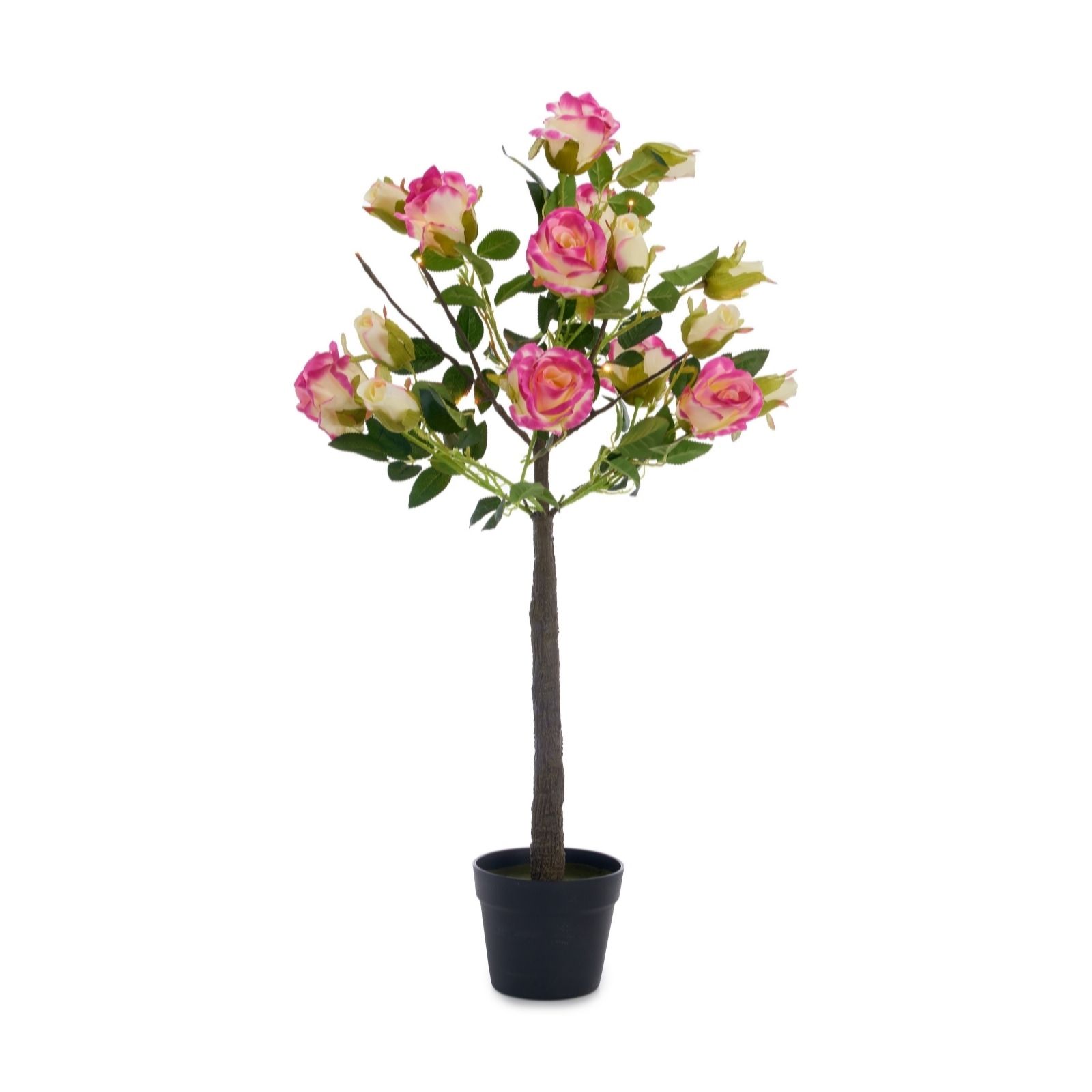 Outlet Garden Reflections LED Faux Topiary Rose - QVC UK