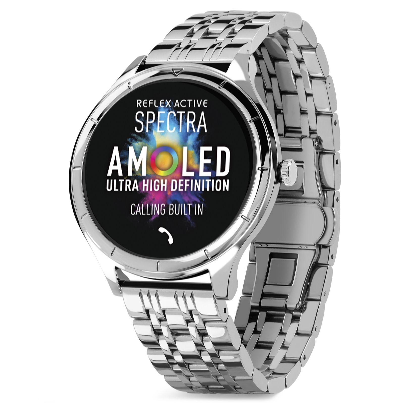 Reflex Active Spectra AMOLED Calling Smart Watch with Silicon Strap
