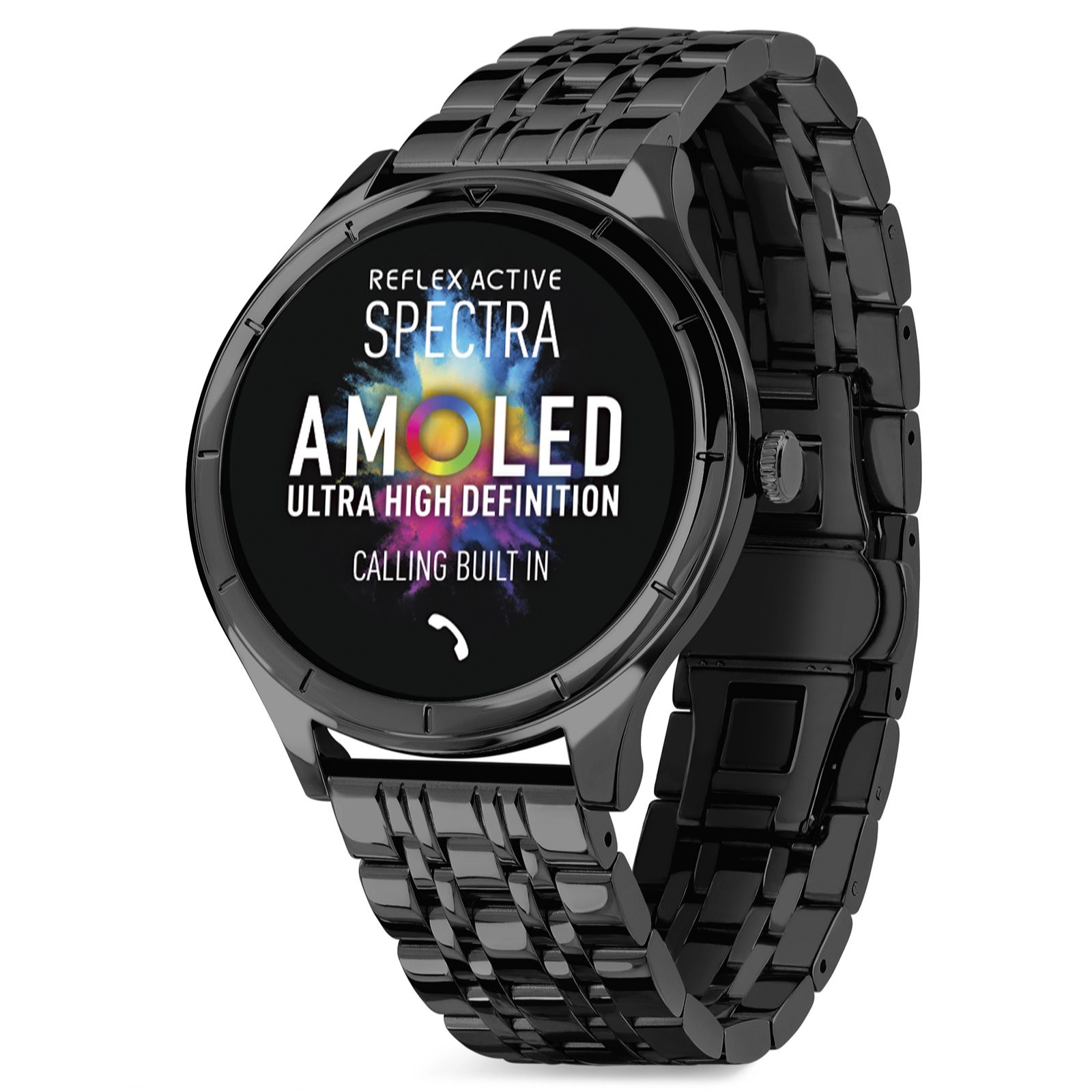 Reflex Active Spectra AMOLED Smart Watch with Stainless Steel Bracelet
