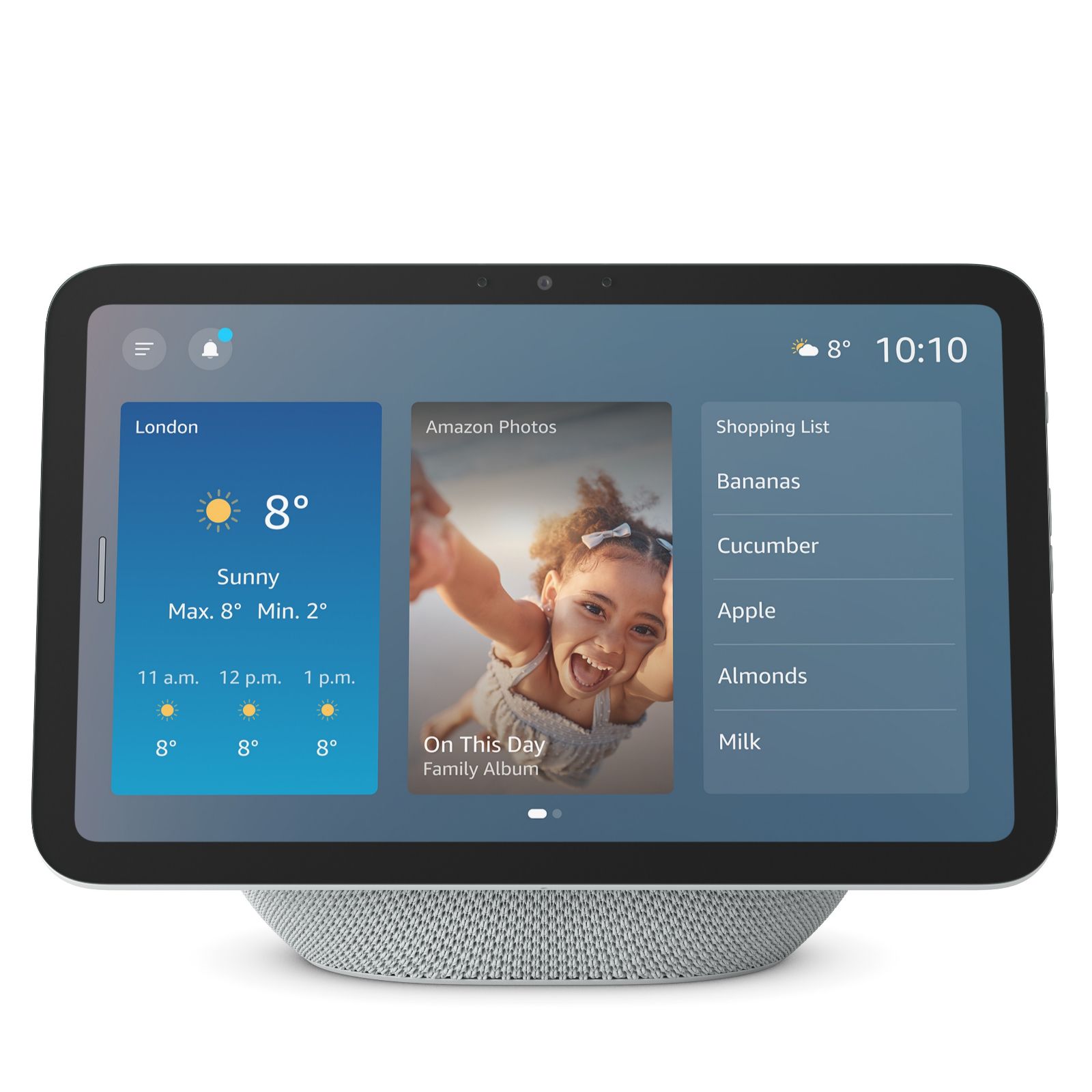 Amazon Echo Show 8 Alexa Vibrant HD 8.7" Display & Spatial Audio