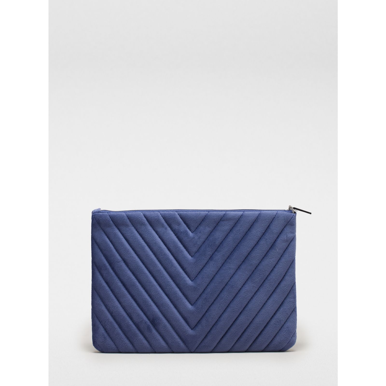 Tili Set of 2 Quilted Velvet Cosmetic Pouches