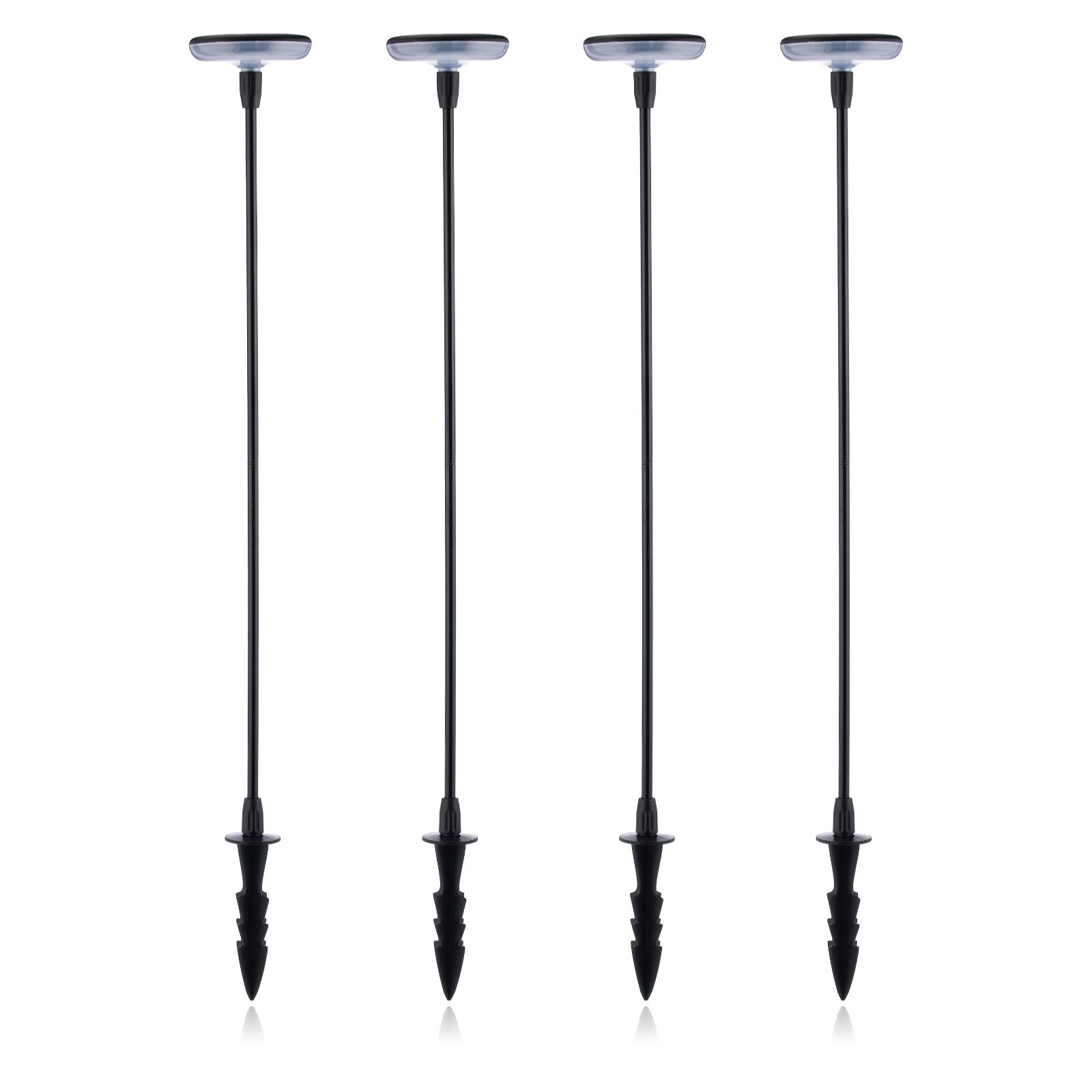 Grumpy Gardener Set of 4 Sway Solar Lights