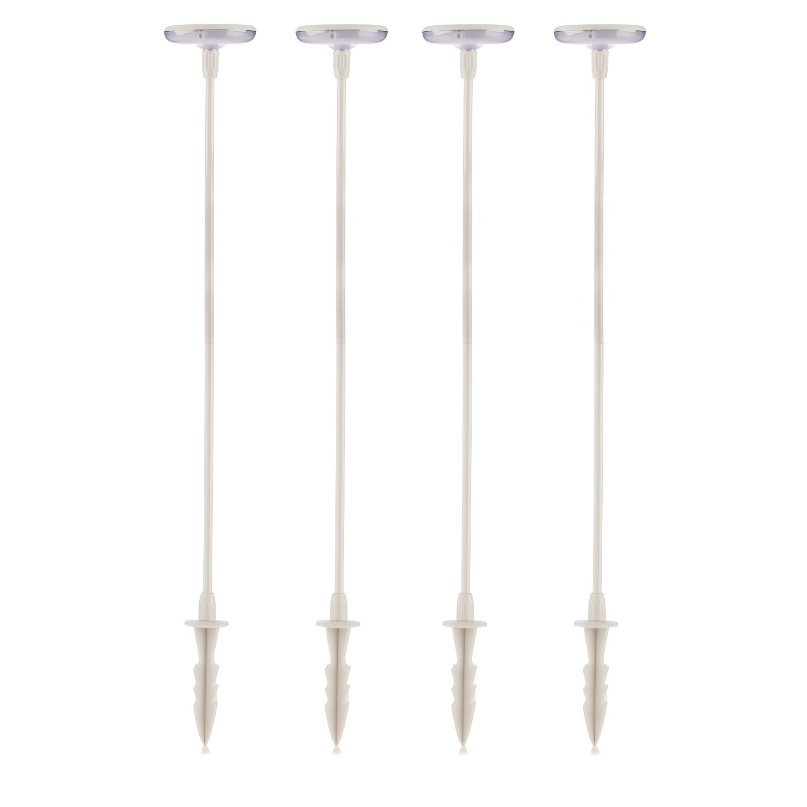 Grumpy Gardener Set of 4 Sway Solar Lights