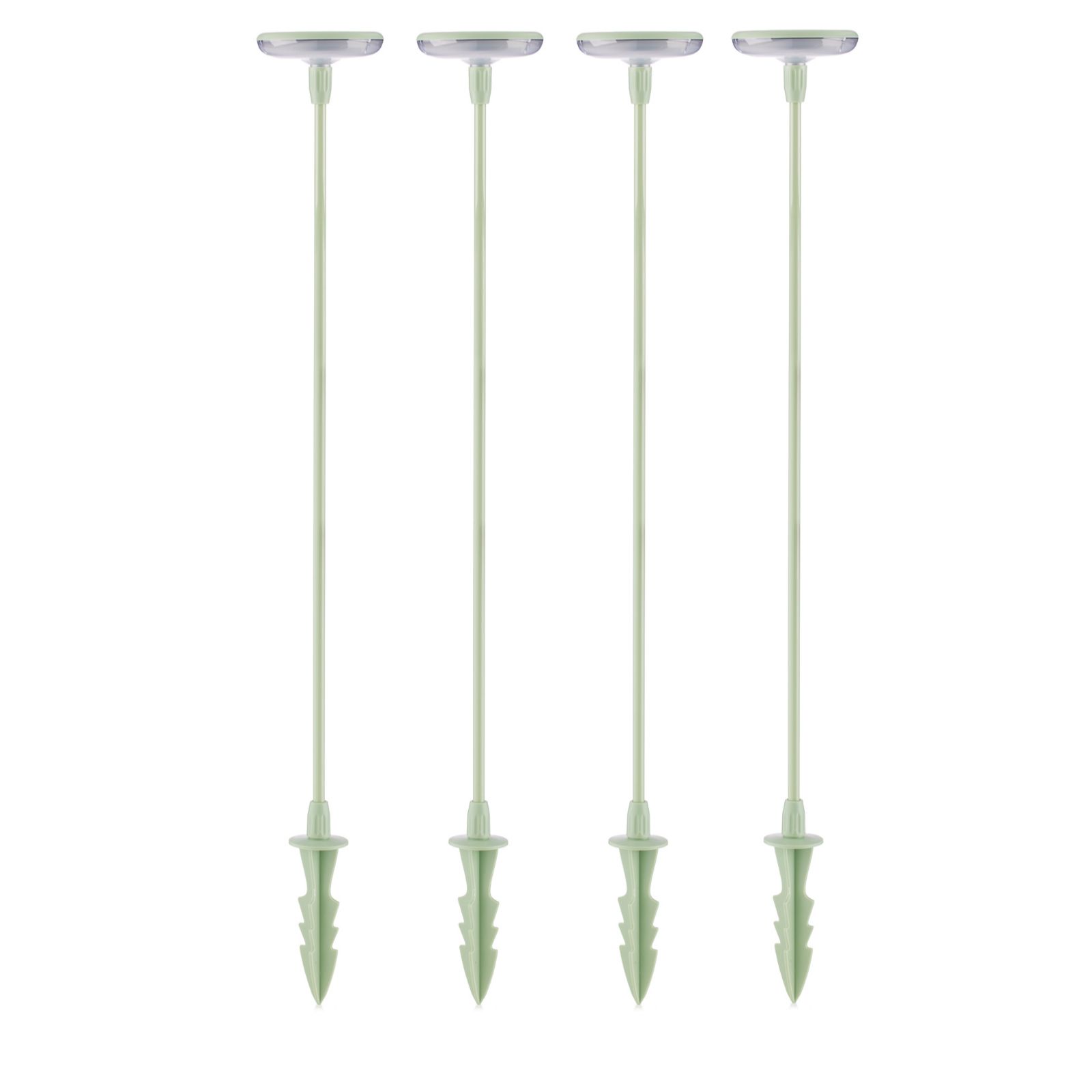 Grumpy Gardener Set of 4 Sway Solar Lights