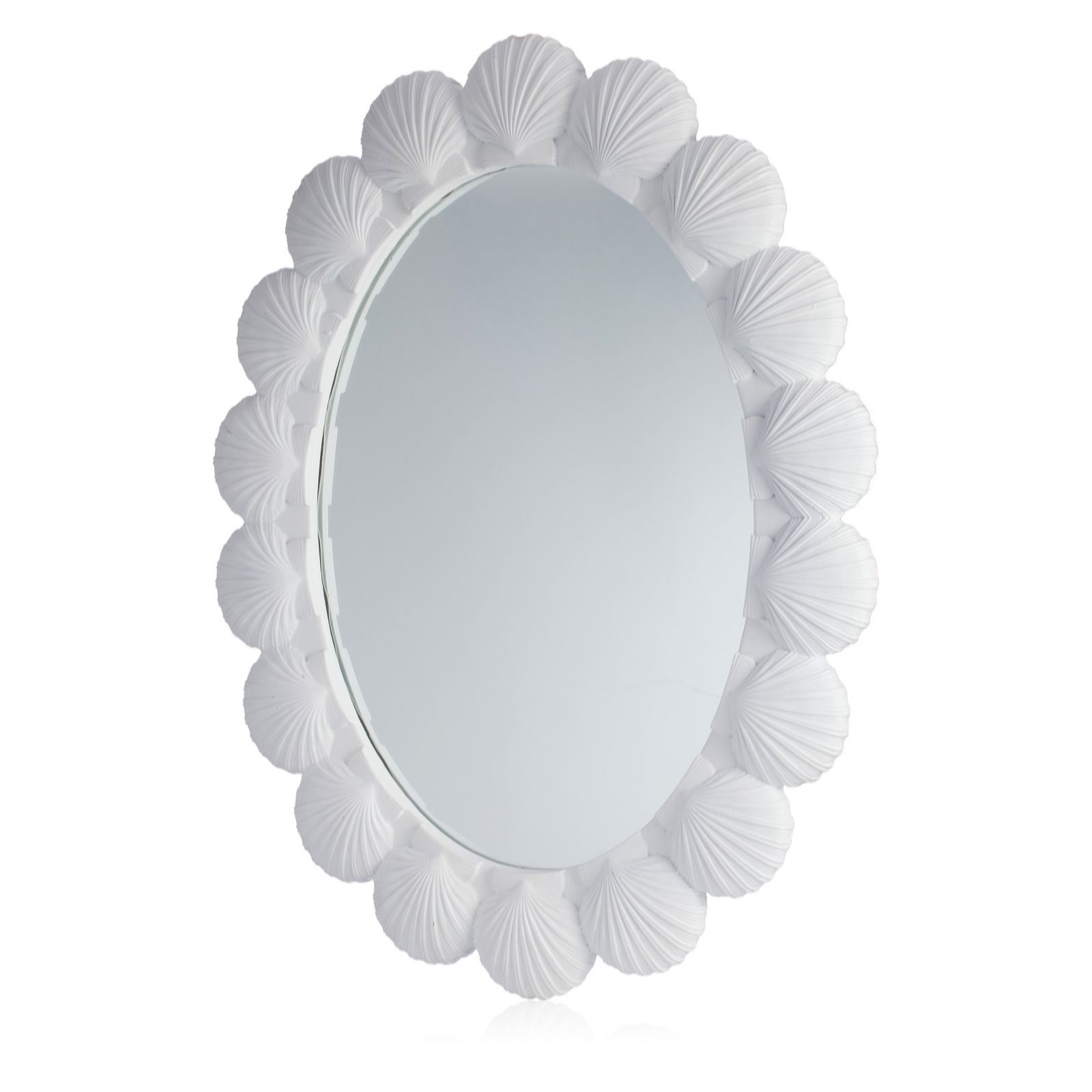 Outlet Garden Reflections Coastal Edit Shell Mirror
