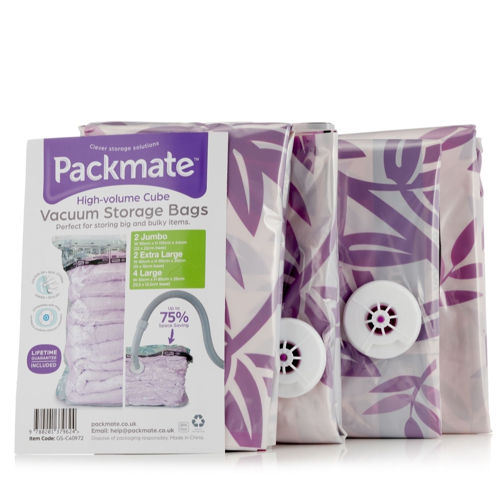 Outlet Packmate Set of 8 Volume Sizes Mixed Set