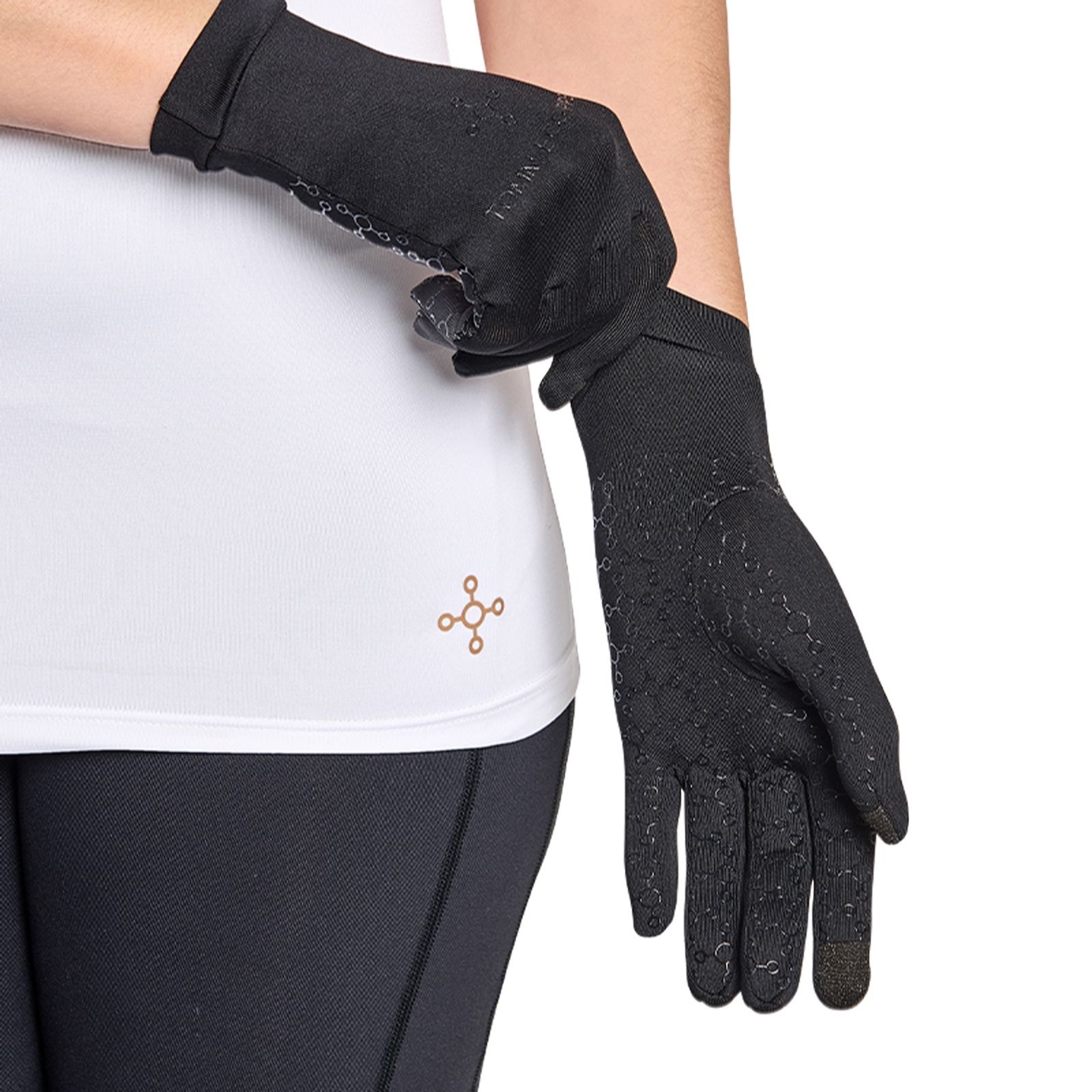 Outlet Tommie Copper Full Finger Compression Gloves