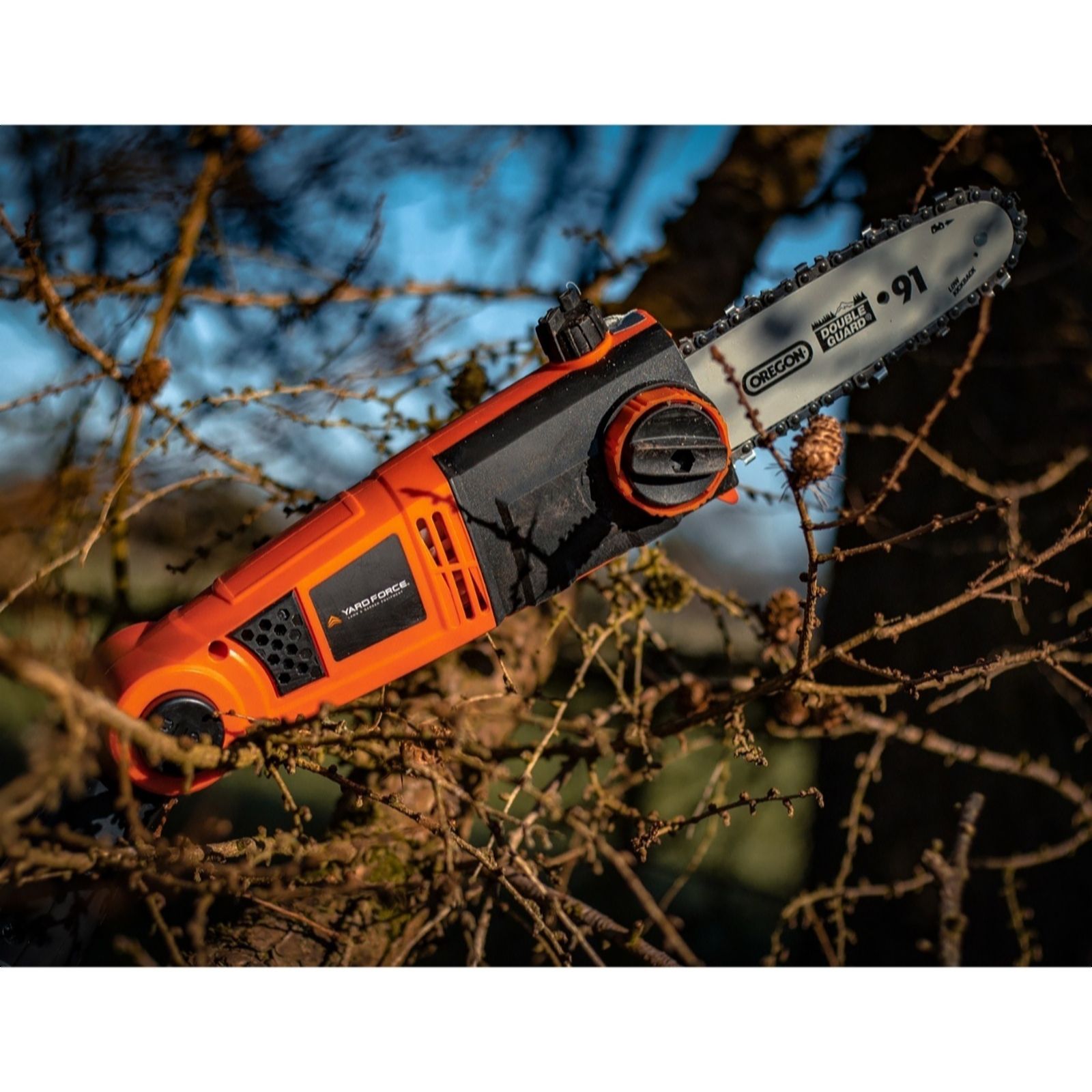 Outlet Yard Force 750w Extendable Pole Pruner QVC UK