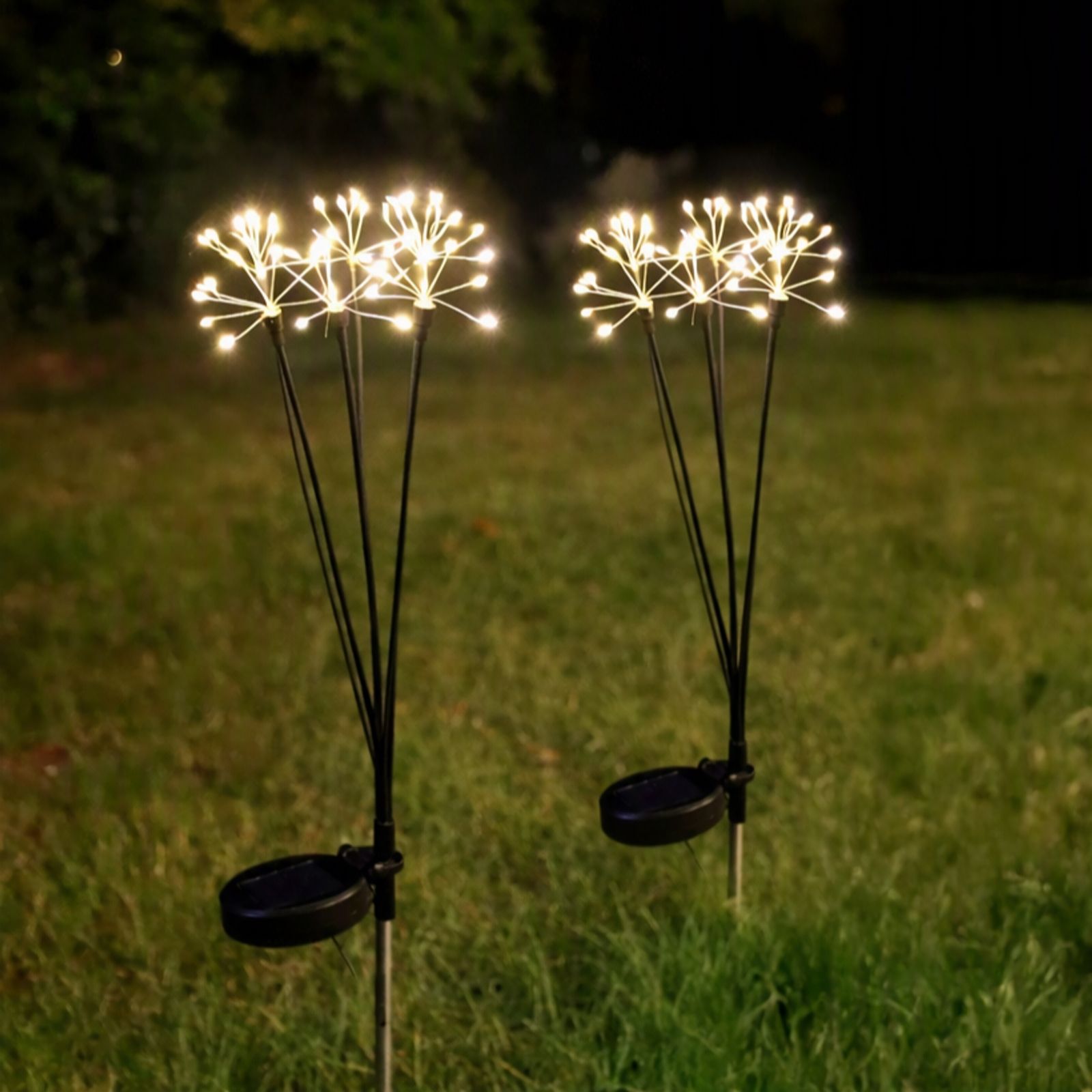 Solar Centre Starburst Solar Stake Light (Set of 2)