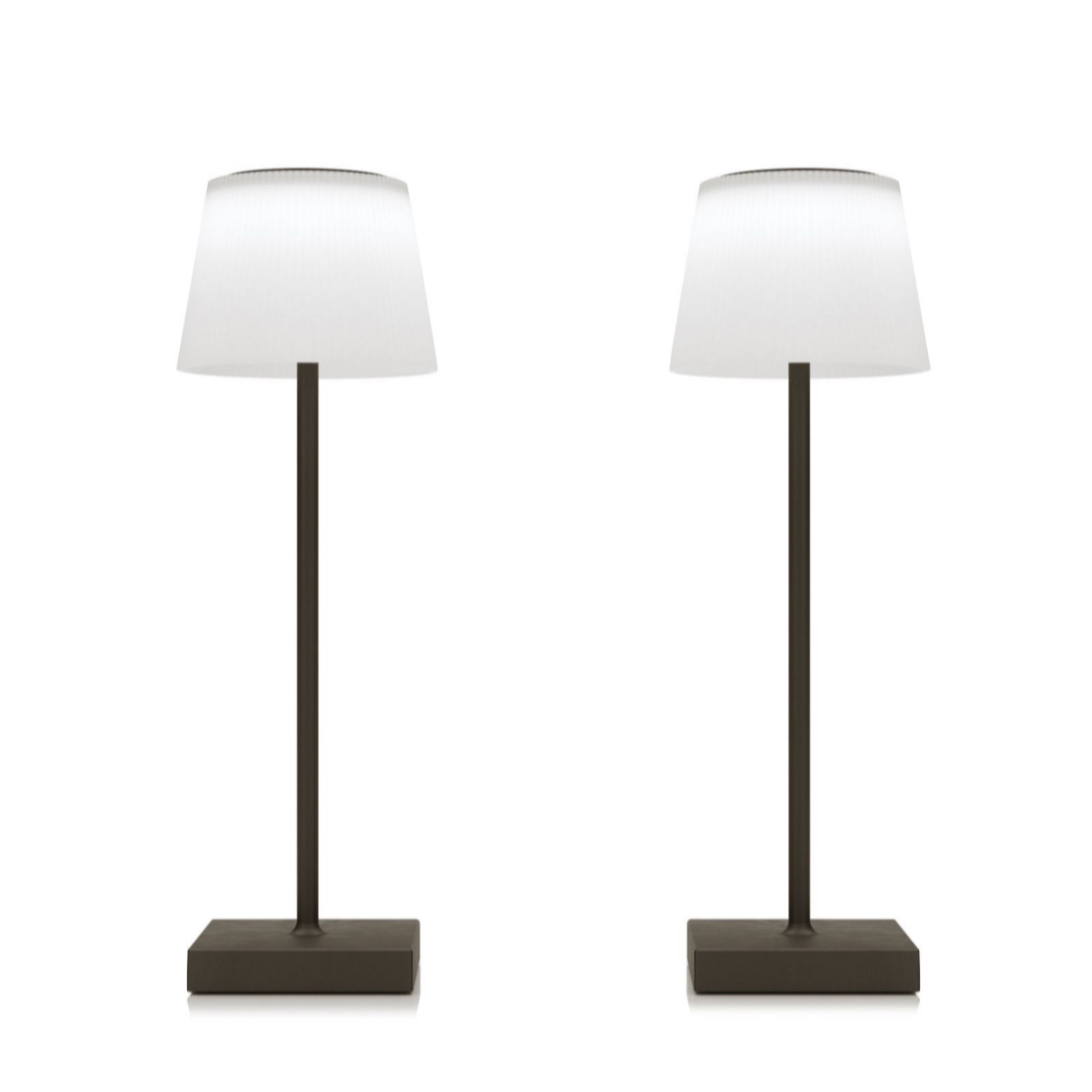 SFIXX Set of 2 2in1 Rechargeable Table Lamp and Wall Lamp