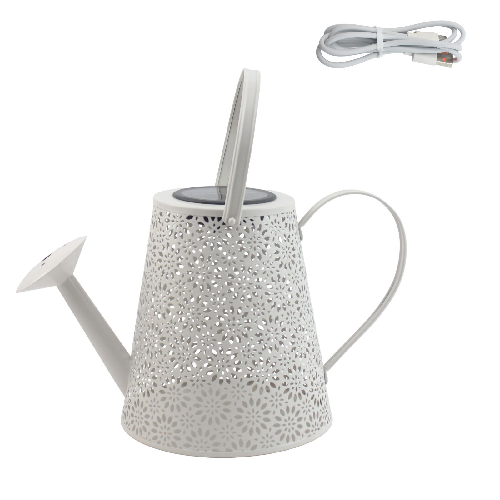 Garden Stories Timeless Watering Can Solar Light