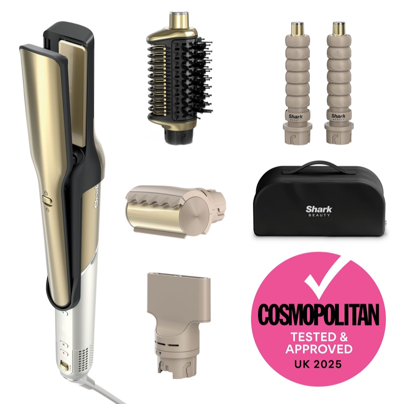 Shark Glam Ceramic & Air Styling & Drying System with FrizzFighter