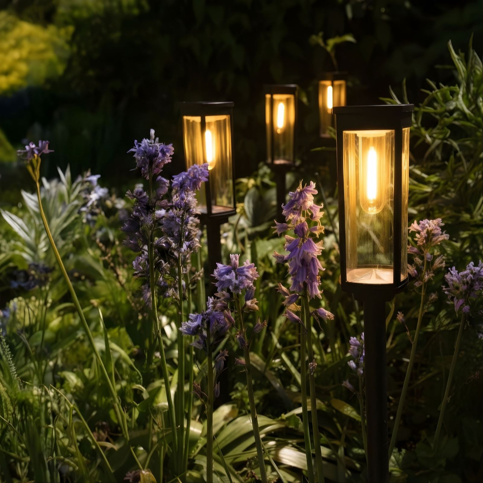 Solar Centre Lavenham Solar Garden Lights (Set of 4)