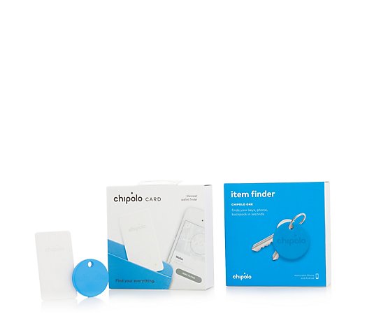 Chipolo One and Card Item Finder Set