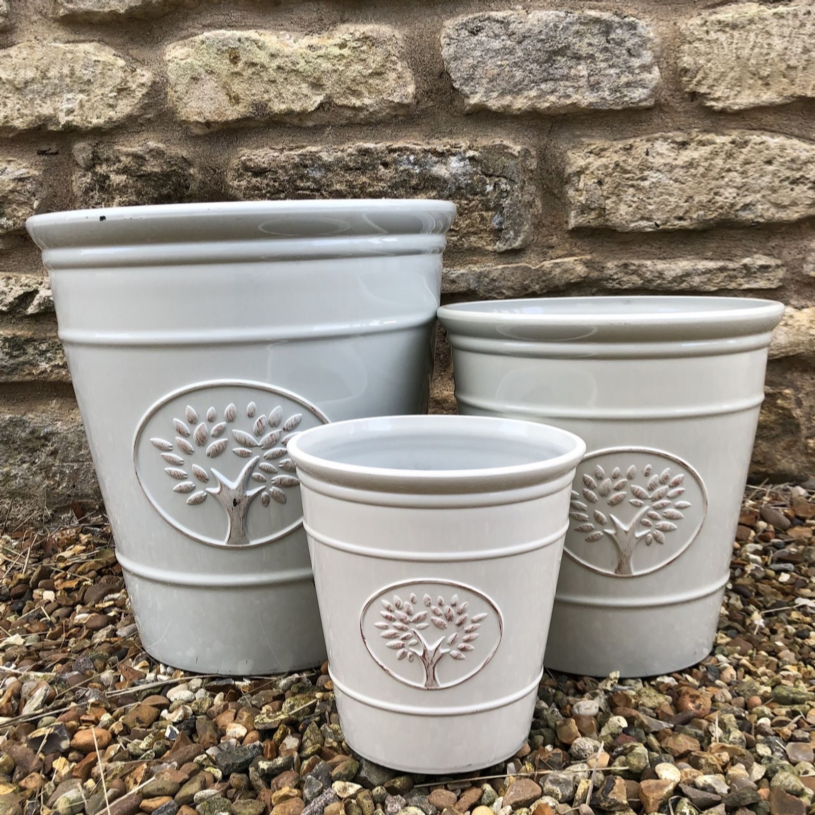 Plants2Gardens Set of Three Caldecott Planters