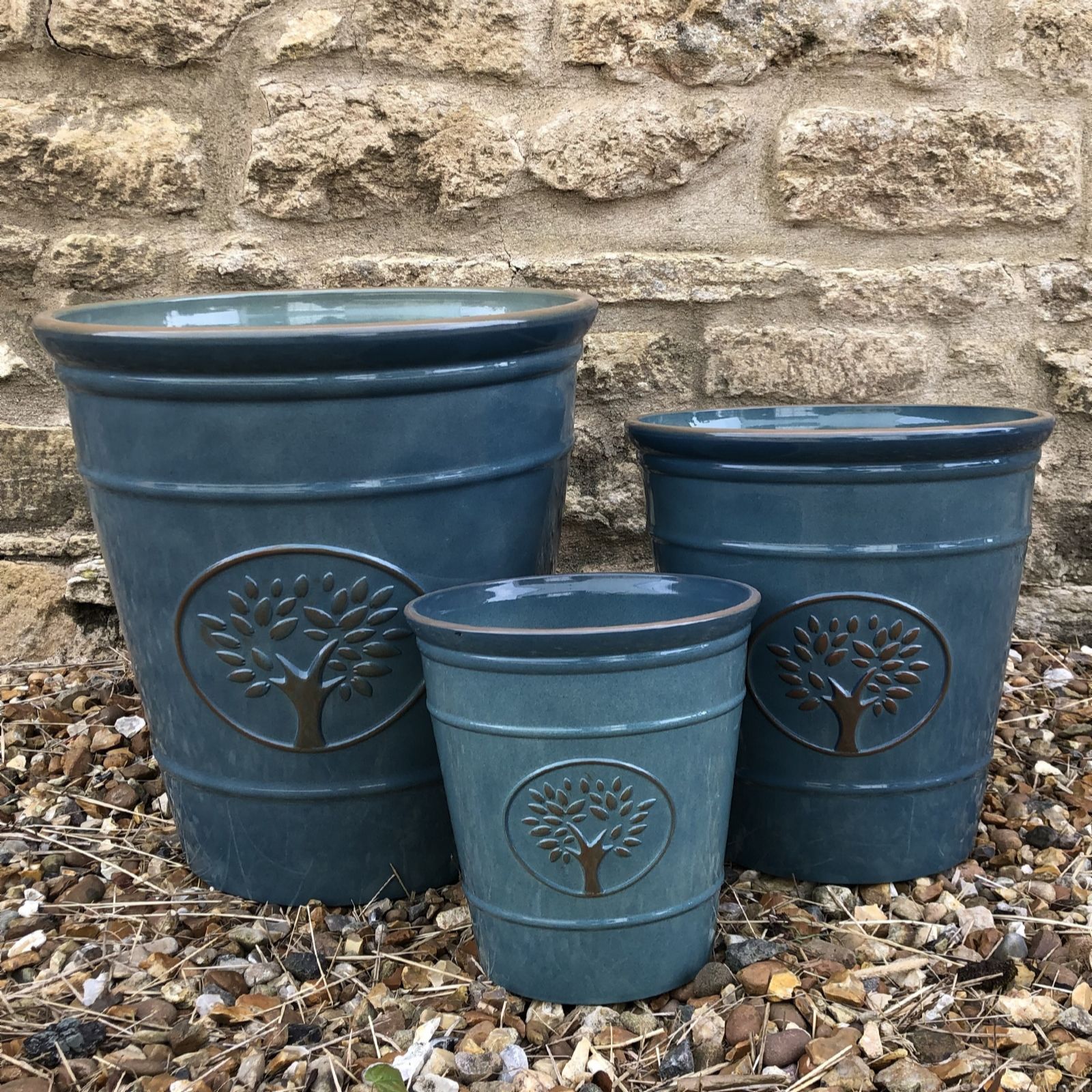 Plants2Gardens Set of Three Caldecott Planters