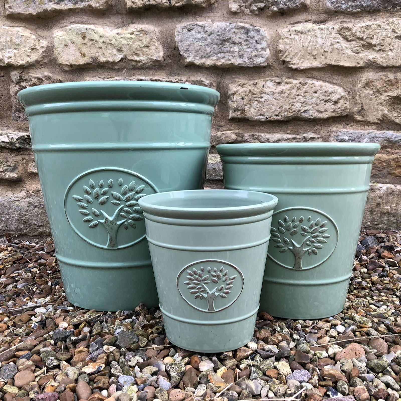 Plants2Gardens Set of Three Caldecott Planters