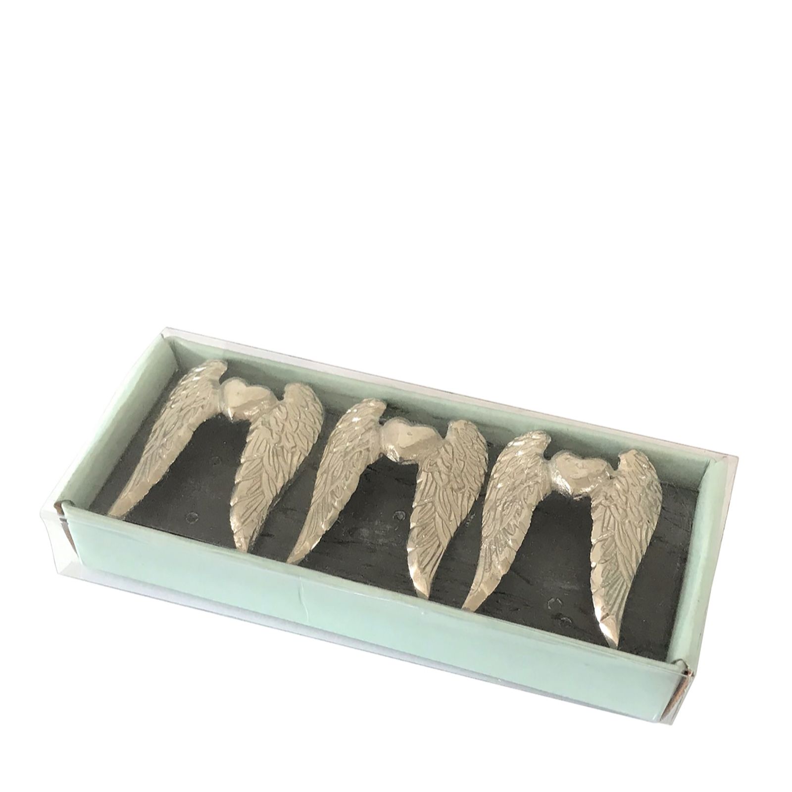 Culinary Concepts Set of 3 Angel Wing Candle Jewellery Pins with