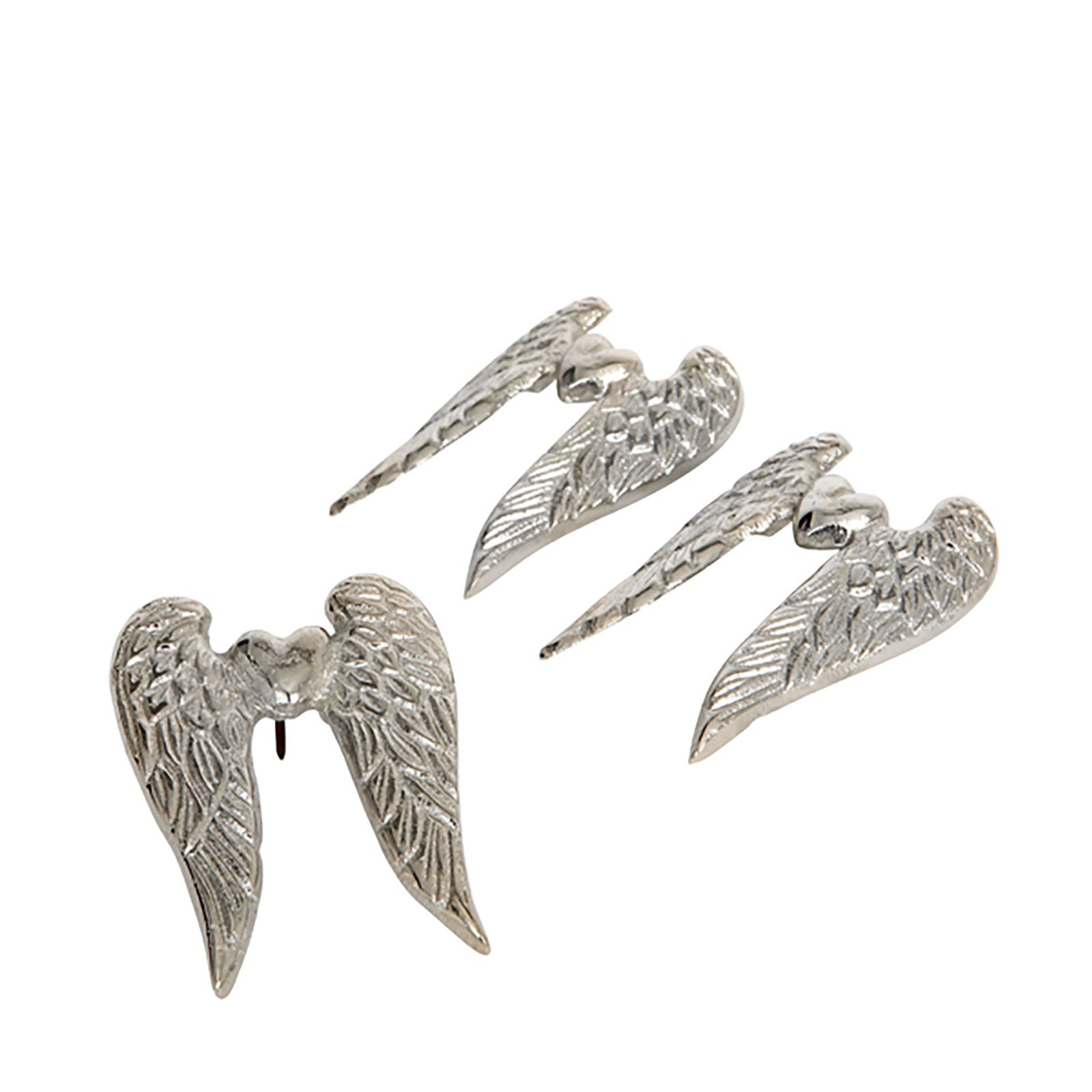 Culinary Concepts Set of 3 Angel Wing Candle Jewellery Pins with Giftbox QVC UK