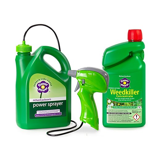 Richard Jackson's 1020ml Weedkiller Concentrate with Power Sprayer
