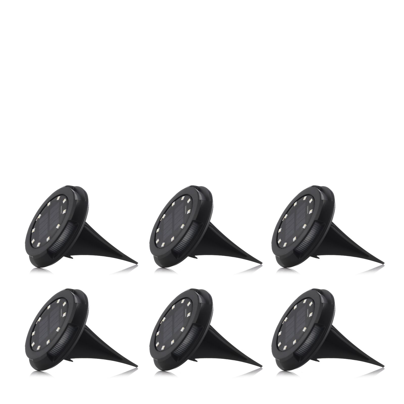 Bell & Howell Dual Function Set of 6 10 LED Ultimate Disk Lights