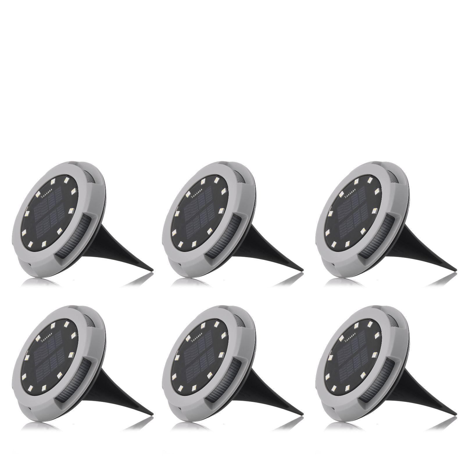 Bell & Howell Dual Function Set of 6 10 LED Ultimate Disk Lights