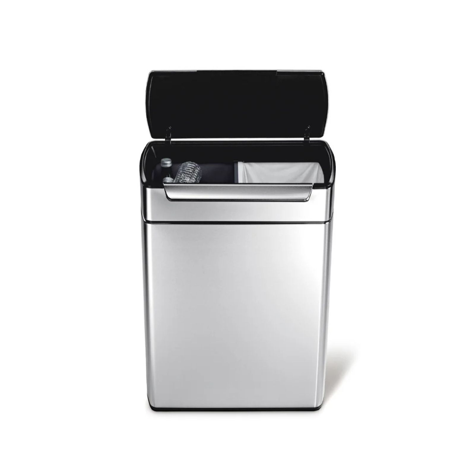 Simplehuman 48L Rectangular Touch Bar Recycler Bin