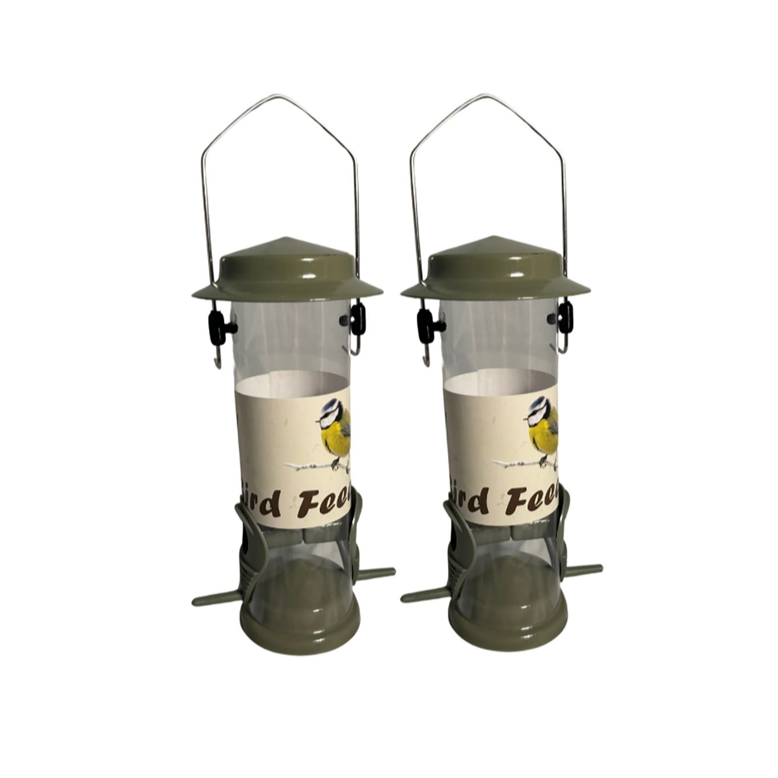 Grumpy Gardener Set of 2 Suet/Seed Feeders