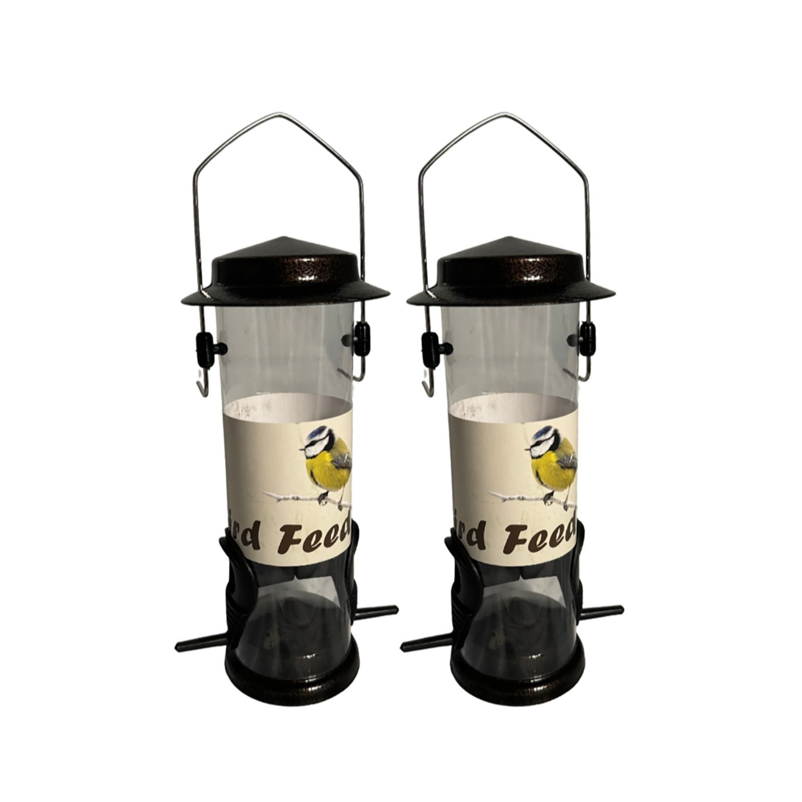 Grumpy Gardener Set of 2 Suet/Seed Feeders