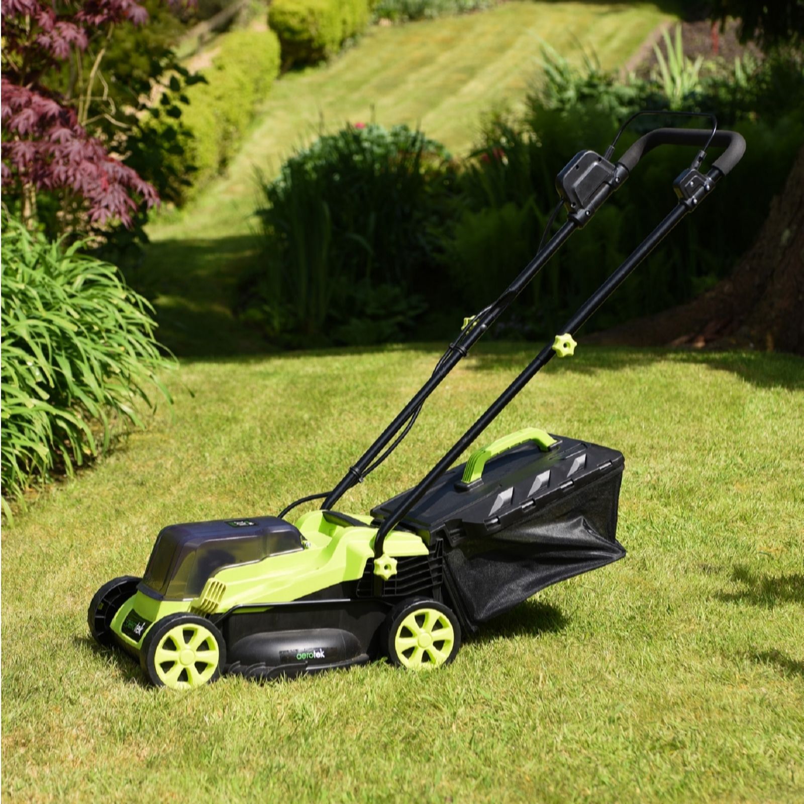 Morgan & Thompson AeroTek 20V Cordless Mower 32cm + Spare Battery