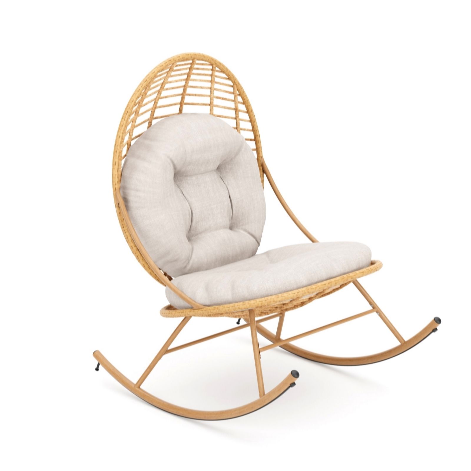 Outlet Garden Stories Woven Padded Rocker Chair