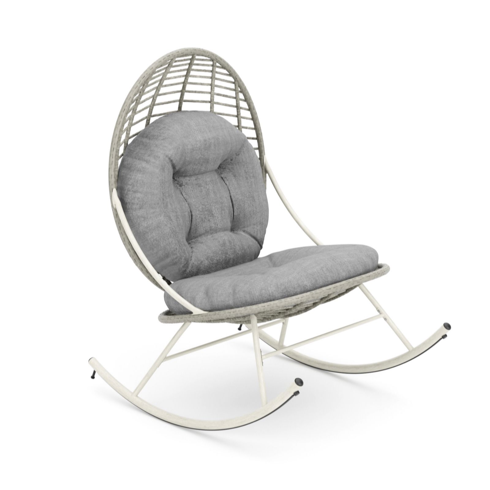 Outlet Garden Stories Woven Padded Rocker Chair