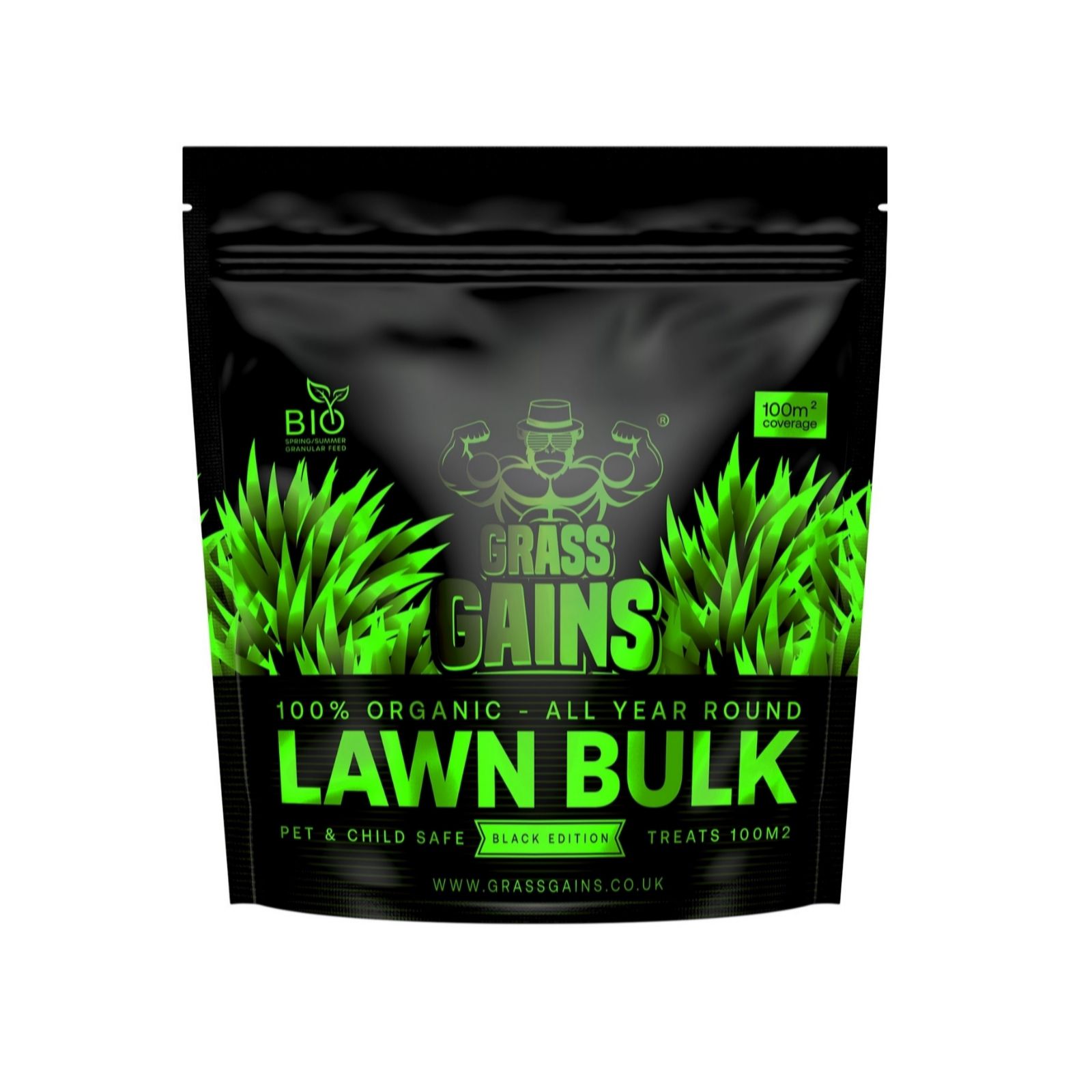 Grass Gains Lawn Bulk Black Edition 2.5kg