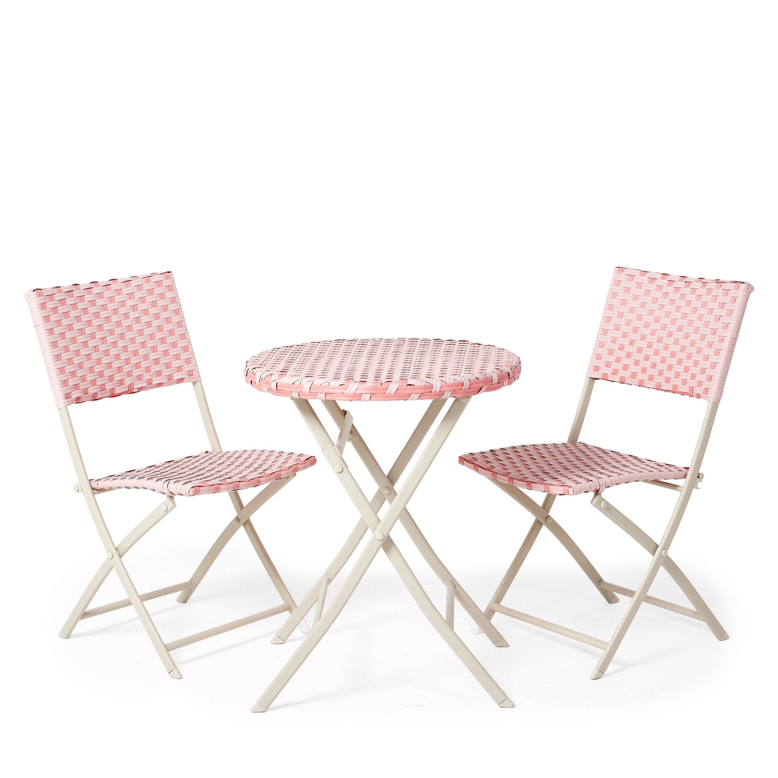 Garden Stories Sorbet Collection Parisian 2 Chairs & Table Bistro Set