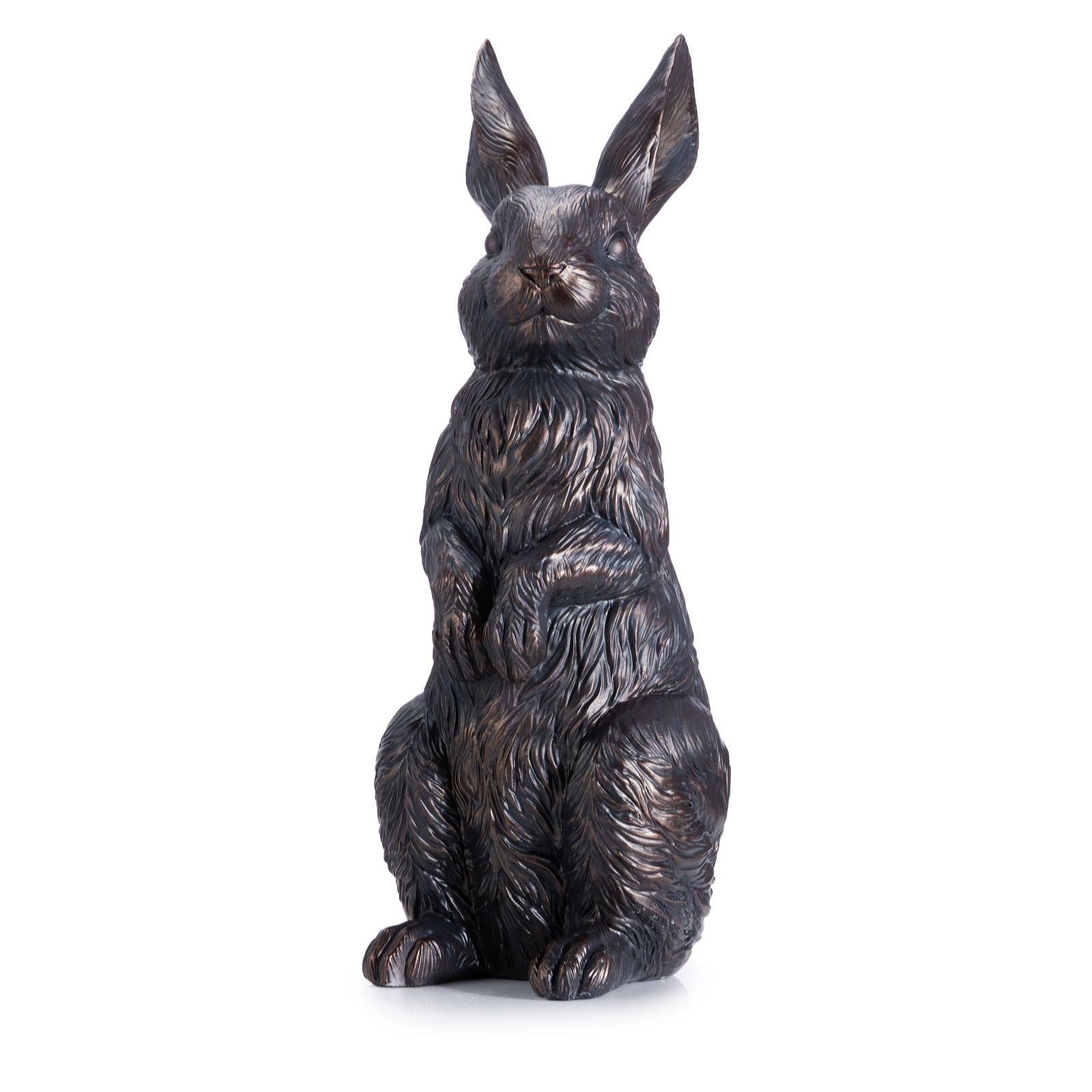  Garden Stories Standing Hare Statue 41cm - 745054