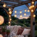 Solar Centre Set of 2 USB Rechargeable and Solar Elan Festoon Lights 4M
