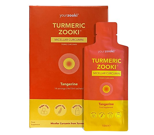 Your Zooki Turmeric Supplements 2 Week Supply