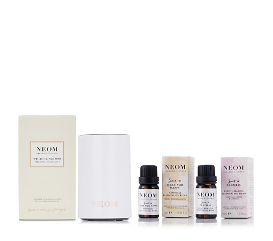 Neom Wellbeing Pod Mini and Essential Oil Collection