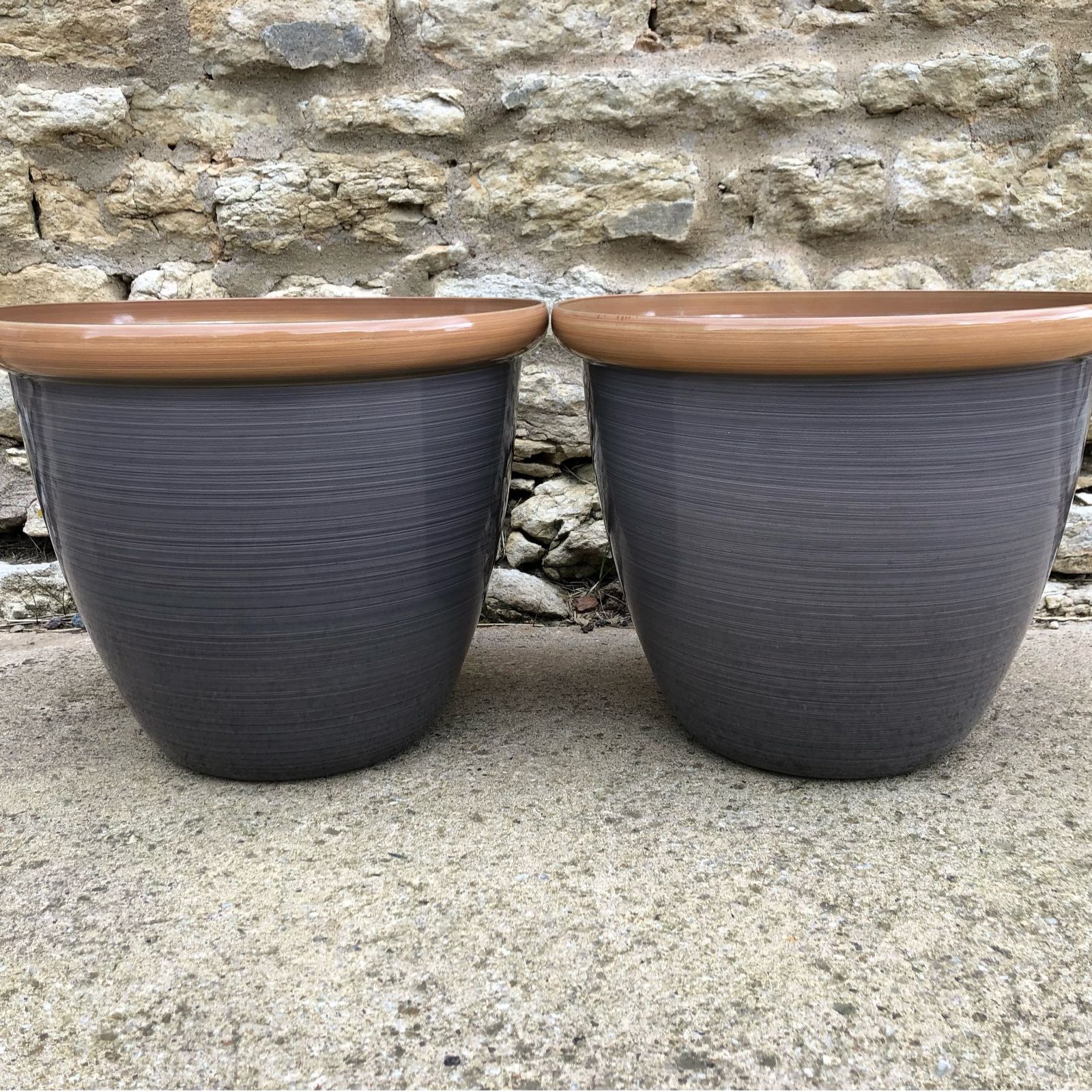 Plants2Gardens Set of 2 40cm Barnwell Planter