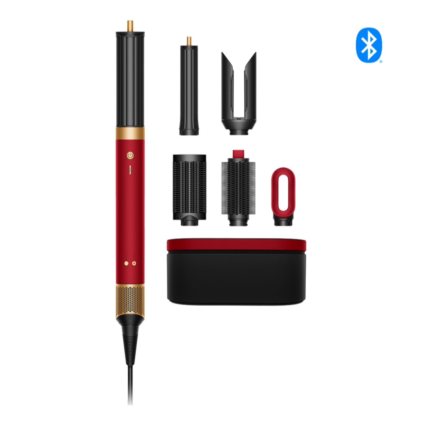 Dyson Airwrap Co-anda2x Red Velvet Straight+Wavy