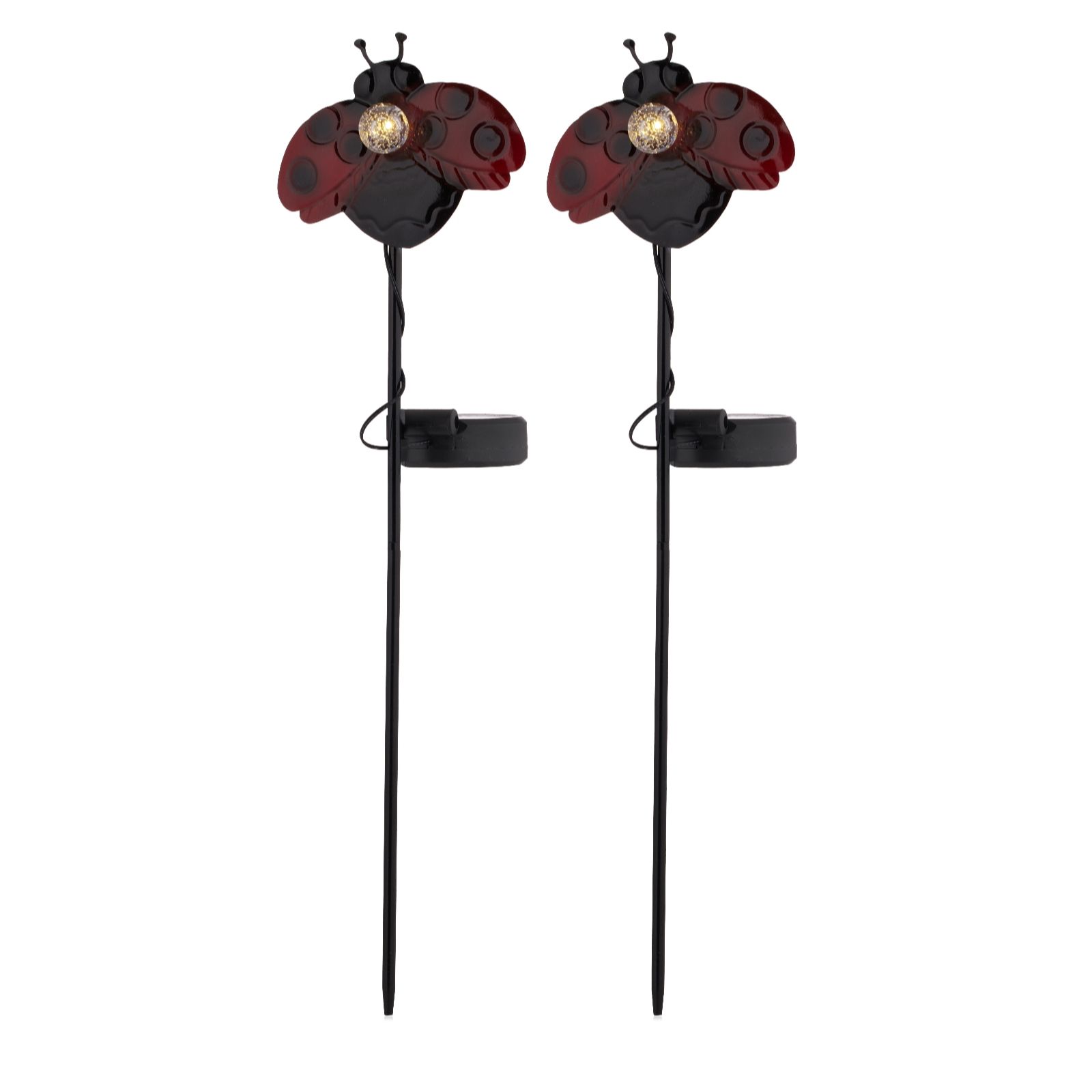 Outlet Garden Stories Set of 3 Solar Pollinator Stake Lights 12cm