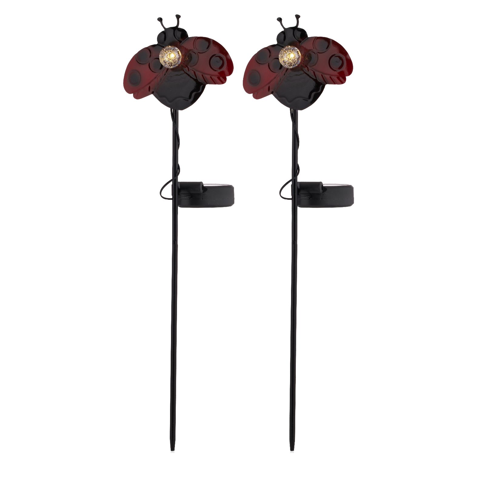 Outlet Garden Stories Set of 3 Solar Pollinator Stake Lights 12cm